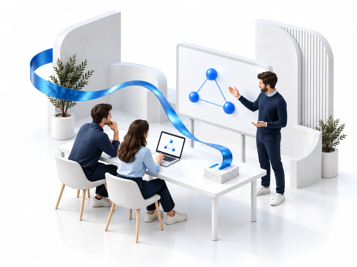 Formación práctica de inteligencia artificial para equipos de pequeñas y medianas empresas